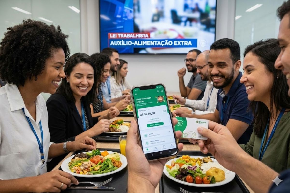 Nova lei trabalhista reforça Vale Refeição e auxílio alimentação no Programa de Alimentação do Trabalhador com portabilidade gratuita e mais proteção ao bolso.