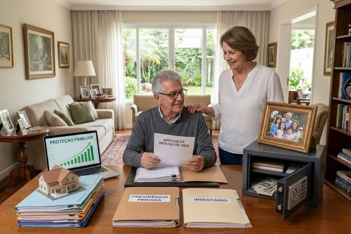 Aposentado com previdência privada ainda precisa de seguro de vida para garantir liquidez rápida, evitar inventário e proteger família com segurança financeira.