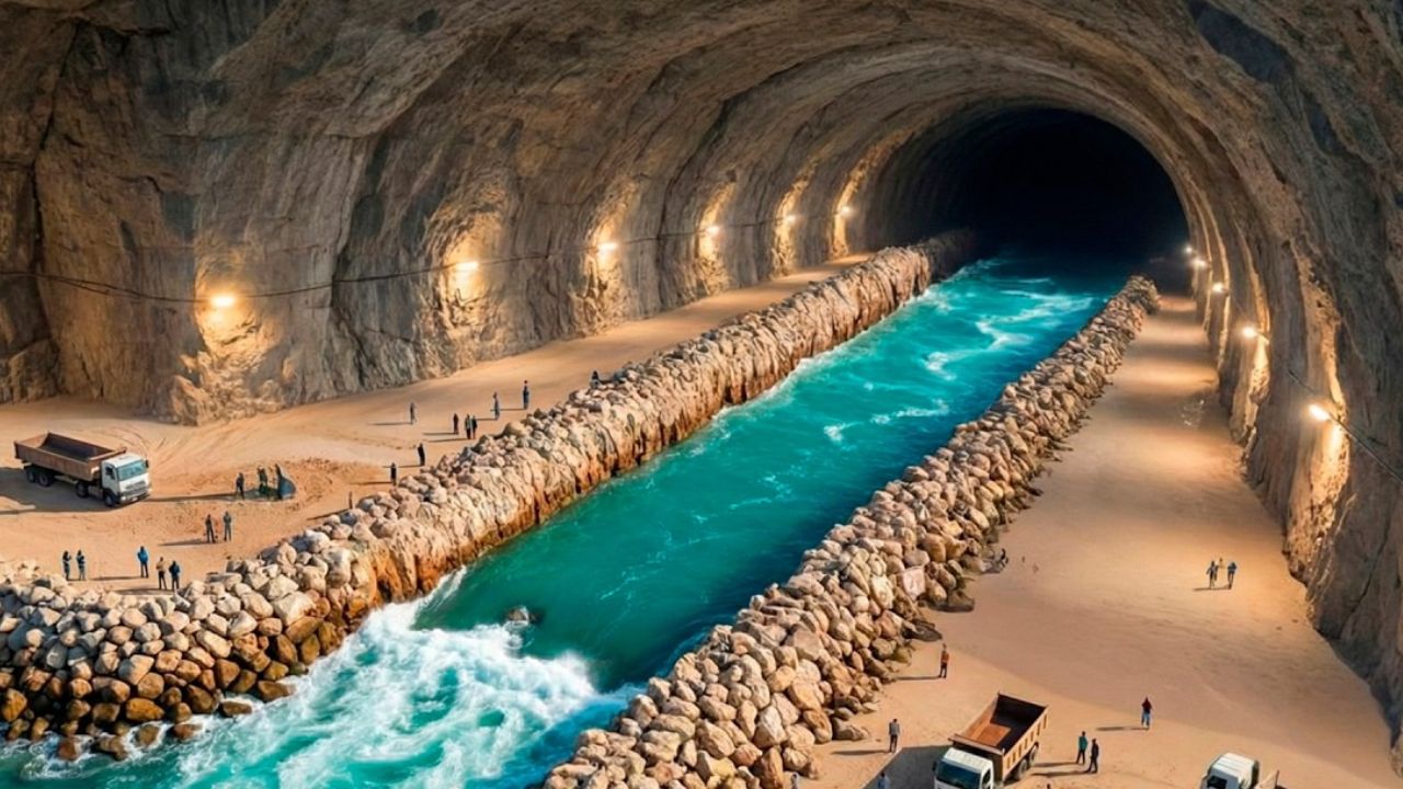 Arábia Saudita cria um “rio invisível” de 14.000 km bombeando água do mar sob o deserto para salvar o país mais seco do Oriente Médio, e aposta em 10 bilhões de árvores