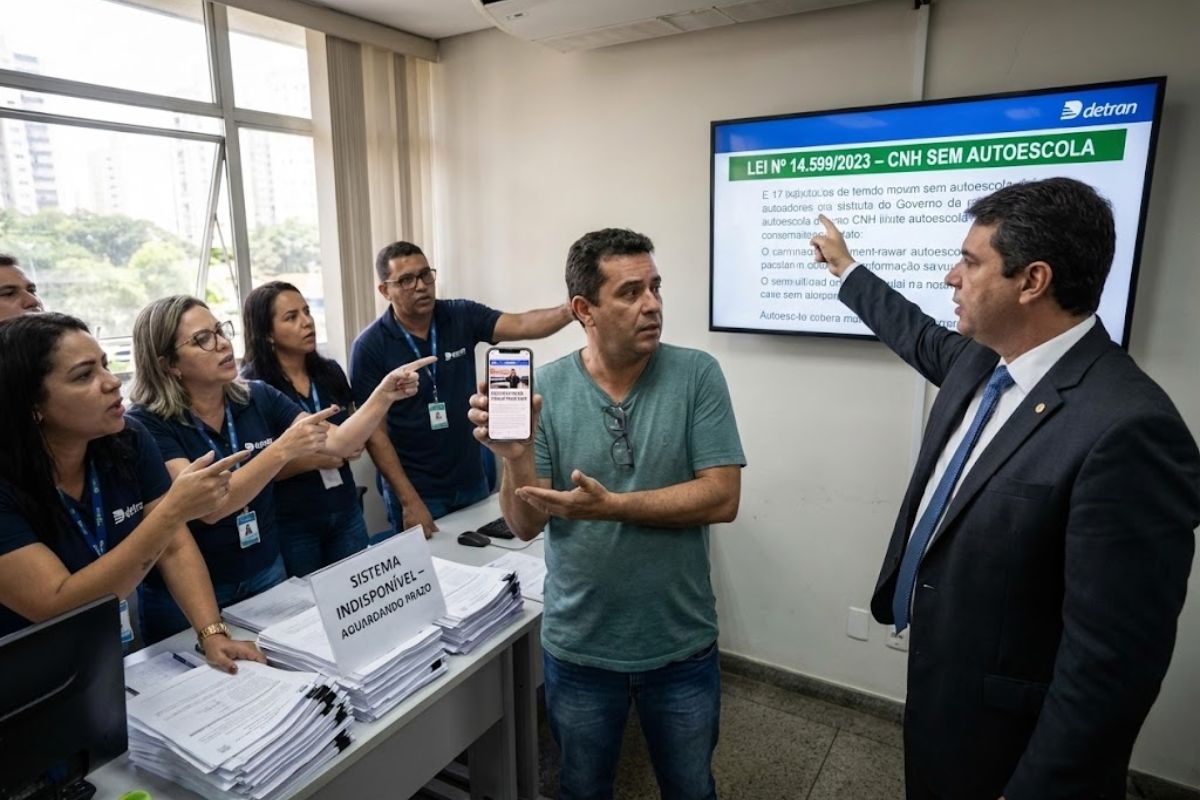 A nova lei da CNH sem autoescola entra em vigor no Brasil, mas Detrans pedem boicote e prazo. Mudanças geram confusão e deixam cidadãos desinformados