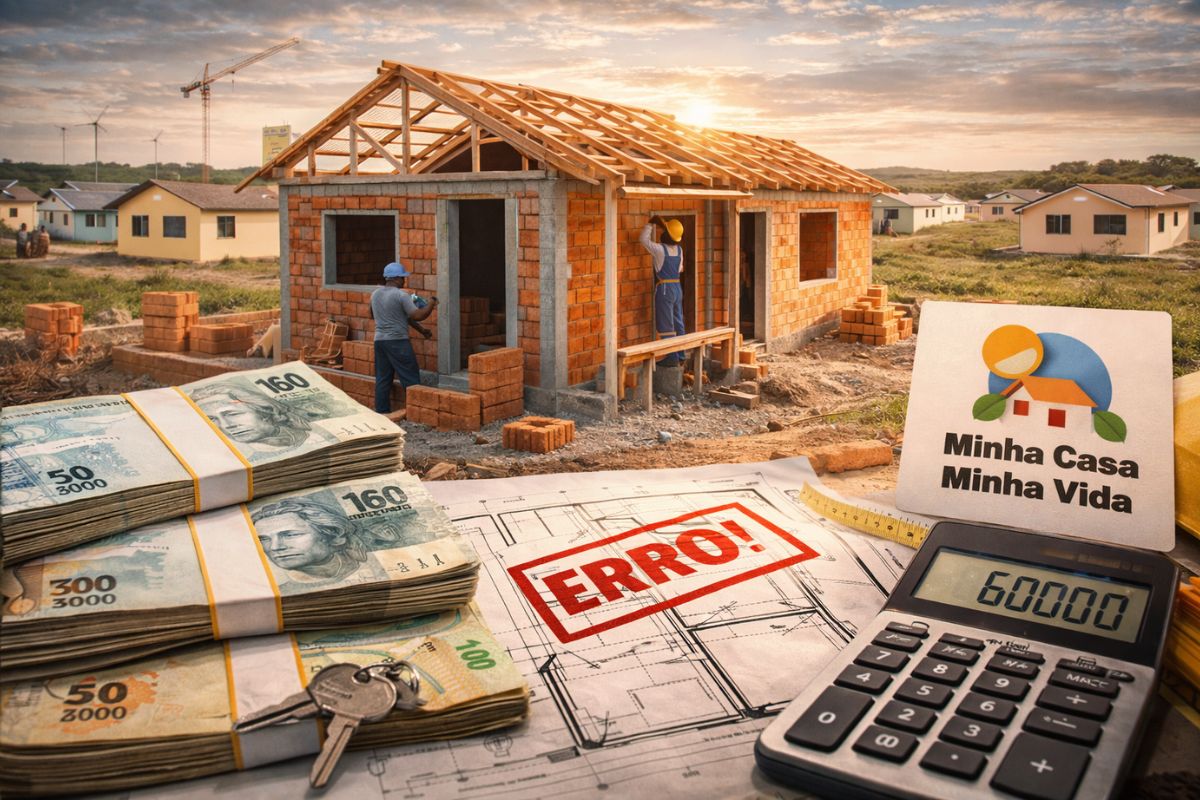 Casa própria no Minha Casa Minha Vida exige construir 40 m² com CUB em alta, planejamento de financiamento e atenção a custos para não travar o projeto.