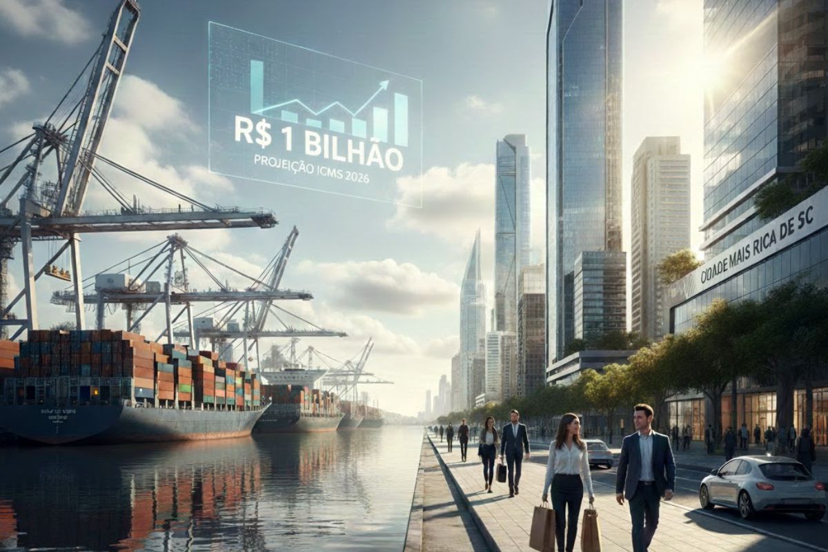 Cidade mais rica de SC lidera arrecadação municipal em ICMS, prepara-se para a reforma tributária e amplia investimentos em infraestrutura com gestão sólida.