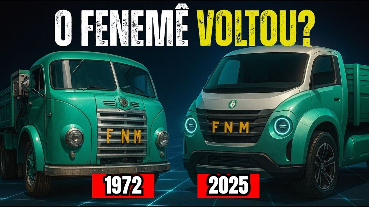 Construiu Brasília e desapareceu: a lenda do FNM está de volta, trocando a fumaça e o barulho por motores 100% elétricos fabricados no Brasil em parceria com a Agrale