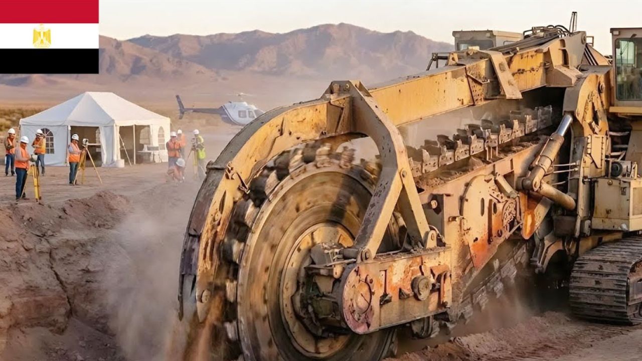 Egito aposta em megaobra extrema para romper planalto, inundar depressão de Qattara com água do Mediterrâneo e gerar energia, extrair lítio e criar novo mar no coração do Saara