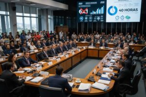 Escala 6×1 em xeque: redução da jornada preocupa Orçamento, e Câmara discute impacto financeiro de mudar dias de trabalho e descanso em audiência pública nesta terça em Brasília pela manhã