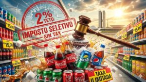 Fim do teto de 2%: imposto seletivo sobre bebidas açucaradas, o ‘imposto do pecado’, é aprovado e taxação poderá ser definida sem limite pré-estabelecido