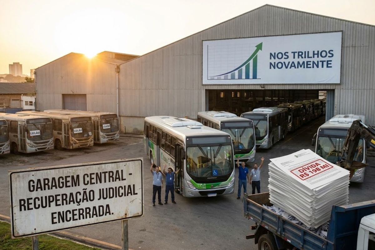 Grupo de ônibus Planalto encerra recuperação judicial, supera dívida milionária causada pela pandemia de Covid-19 e retoma operações no transporte rodoviário.