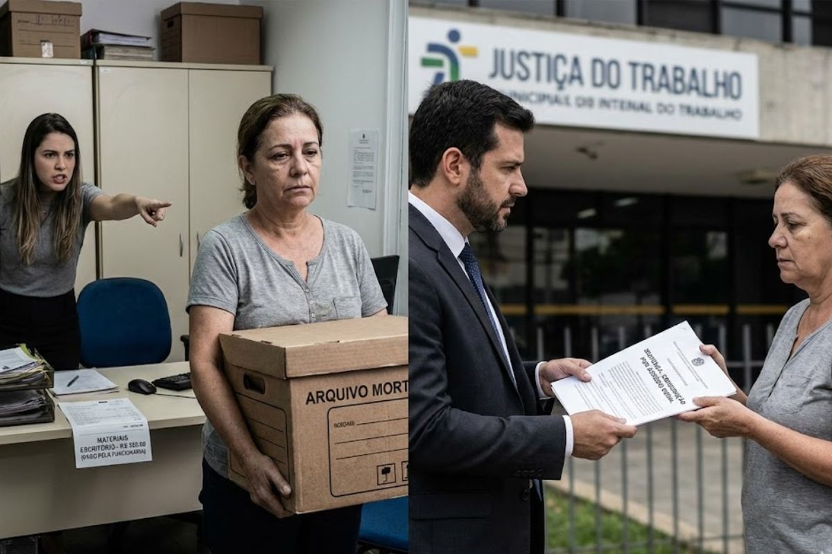 Justiça condena empresa por assédio moral, etarismo e desvio de função e fixa indenização de R$ 25 mil a funcionária humilhada por coordenadora no trabalho.