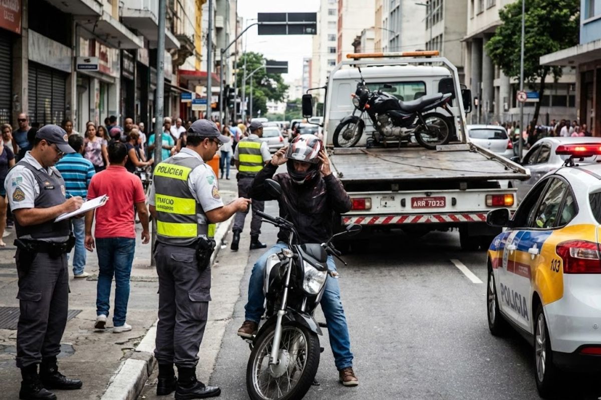 CNH suspensa, multa de R$ 293 e excesso de velocidade estão entre os erros no guidão que podem tirar motoqueiros das ruas e do direito de dirigir em 2026.