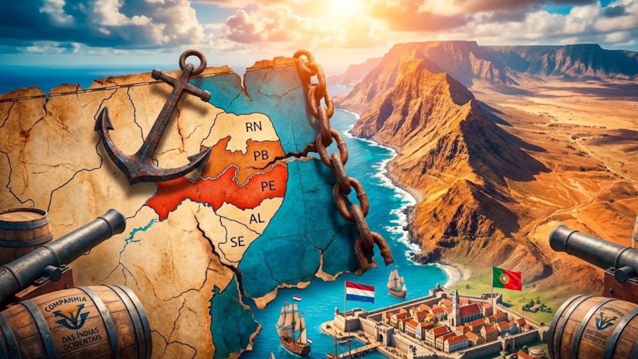 Por que cinco estados do Nordeste são tão pequenos capitanias litorâneas, geografia que limitava o interior, disputas coloniais, açúcar, portos estratégicos e um mapa